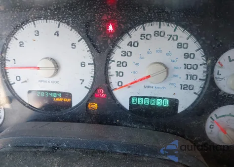 2002 Dodge Ram 1500 St из США, поврежденный, VIN 1D7HU18N12J126271